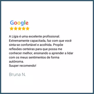 Avaliação no Google